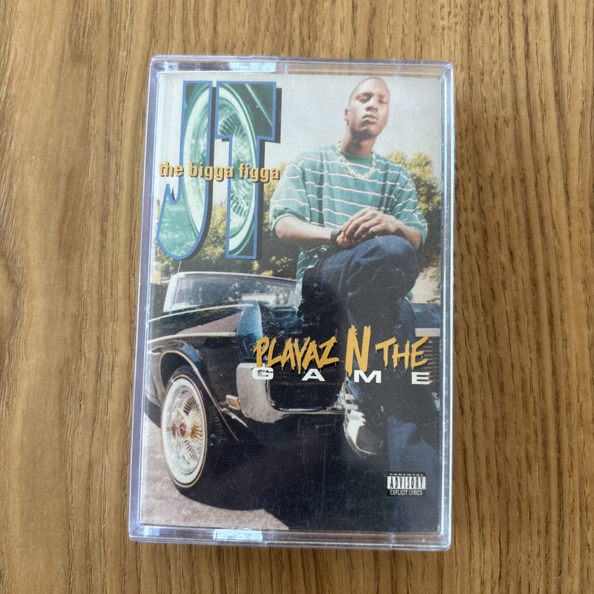 JT The Bigga Figga Playaz N The Game Cassette 1994 Get Low Records 
