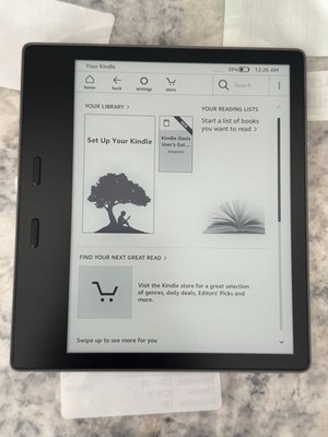 Amazon Kindle Oasis S8IN40 10th Generation 8GB 7'' NO CORD