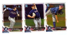 2018 Bowman Chrome Draft - ATLANTA BRAVES 