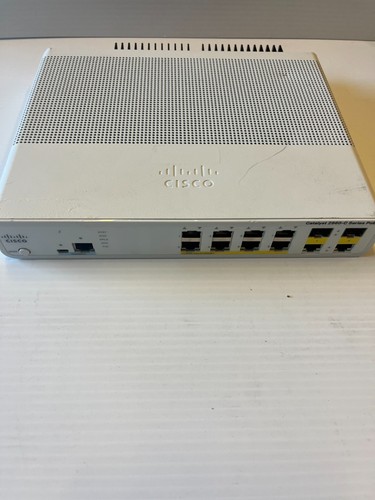 Switch Cisco Catalyst 2960-C Series PoE, 8 Porte, Modello WS-C2960C-8PC-L, Usato - copertina