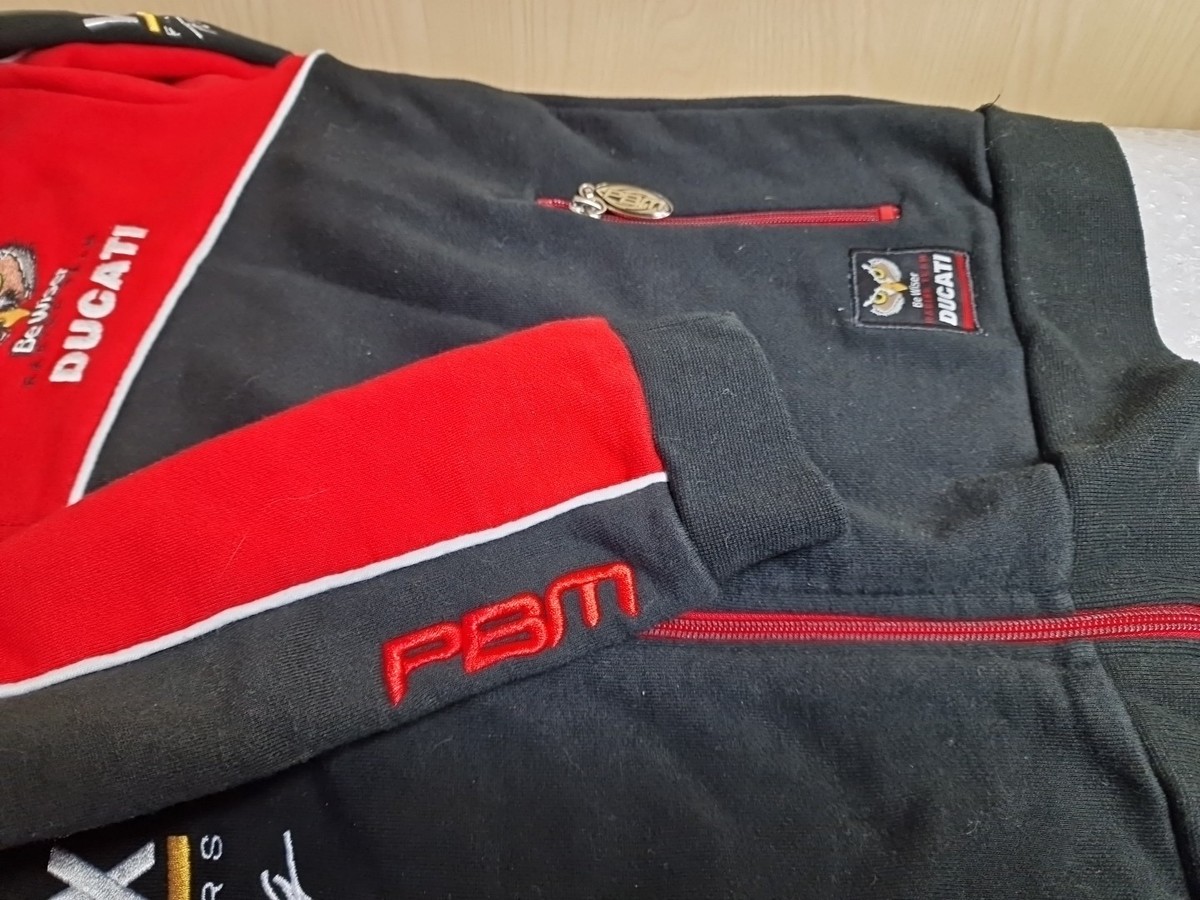 Ducati Be Wiser Racing Team Motorsport Kids 12/13 Zip Hoodie