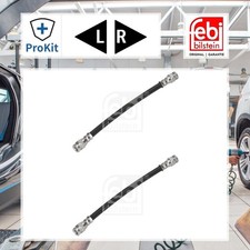 2x ORIGINAL® Febi Bilstein Bremsschlauch Hinten, Links, Rechts für Opel CORSA