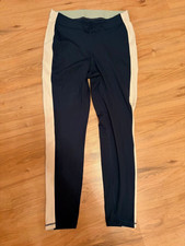 Tchibo Sports Collection Damskie legginsy fitness Obcisłe rozm. L 44/46 - Niebieskie/Białe