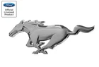 2010-2014 Ford Mustang Chrome Running Horse Grille Emblem 8"