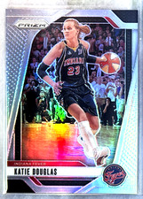 Katie Douglas 2024 Panini Prizm WNBA Silver Prizm Card-#119 Indiana Fever