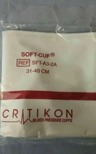 20 Count Critikon SFT-A3-2A SOFT-CUF Large Adult Blood Pressure Cuffs 31-40 cm