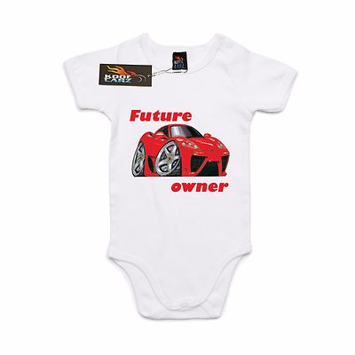 ferrari baby grow