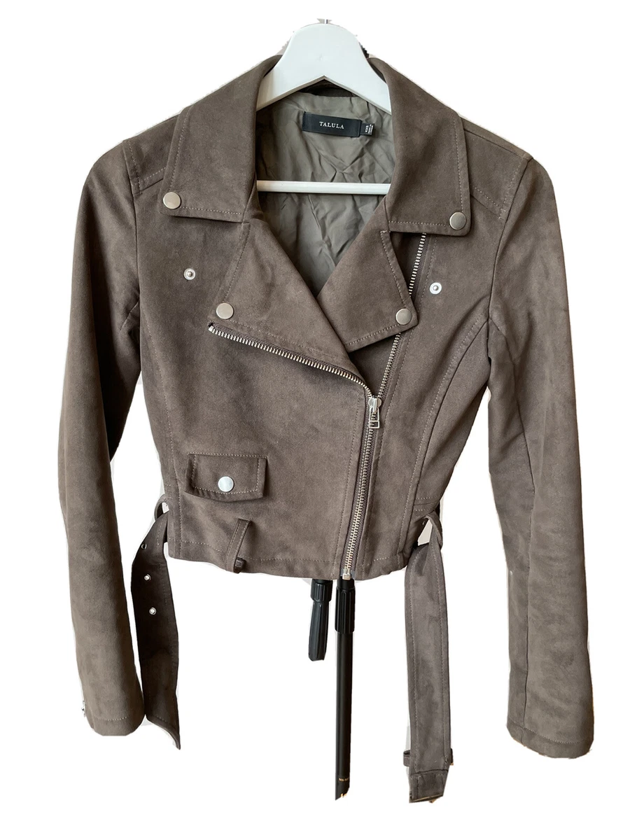 Aritzia top suede jacket