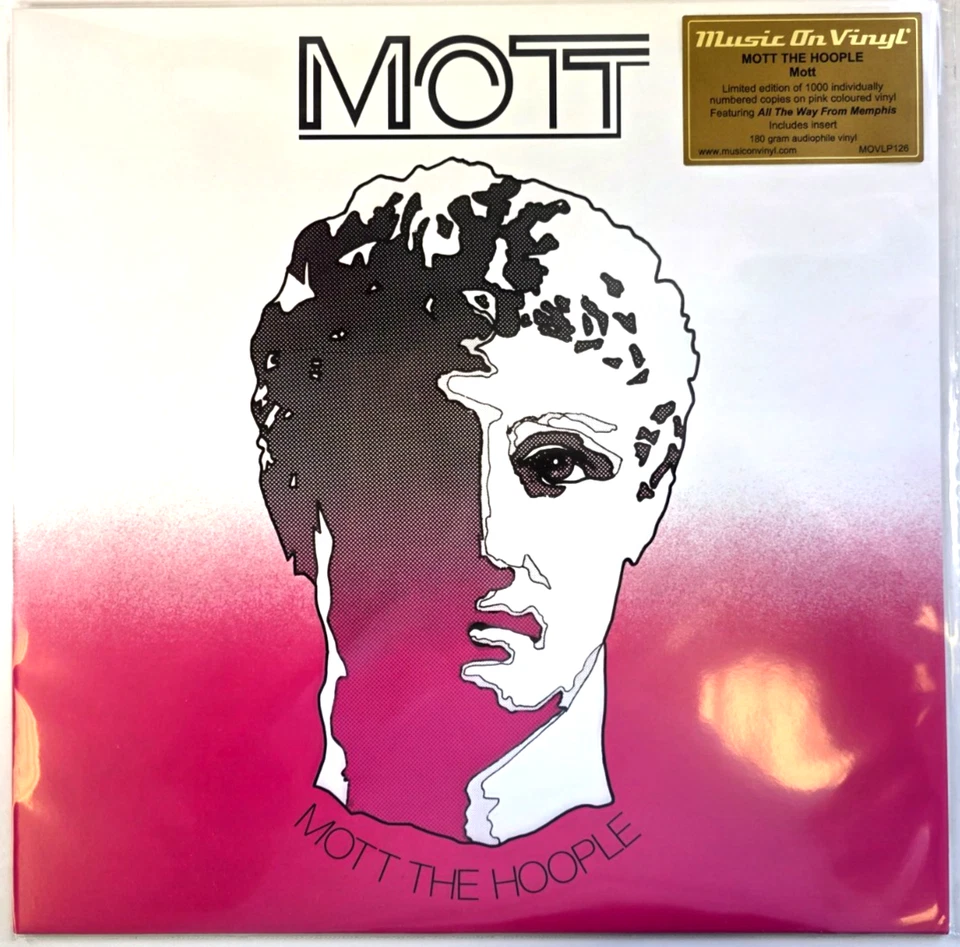 Mott The Hoople Mott LP Album vinyl record limited numbered pink 180g 2025 - Image 4 of 4
