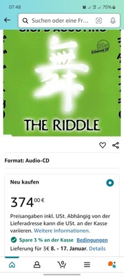 Gigi D 'AGOSTINO THE RIDDLE