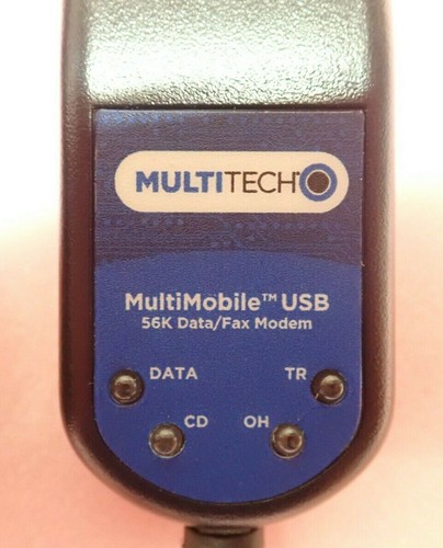 IBM MultiTech 56Kbps Portable USB Modem MT9234MU-IBM 98Y3992 + RJ-11 Cable - 第 2/6 張圖片