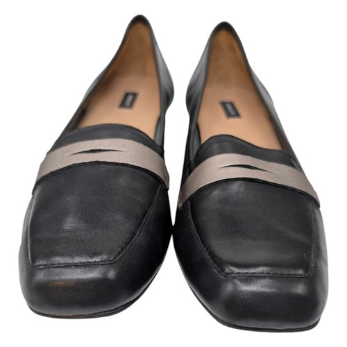 Array Marlowe Penny Loafers Womens Black Leather Slip On Flats Size 12 S - Picture 9 of 11