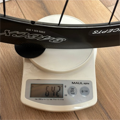 Oval 945 CX Carbon Disc Vorderrad 45mm Rennrad, CX, TT, Triathlon, Tubolar / NEU - Bild 9 von 9