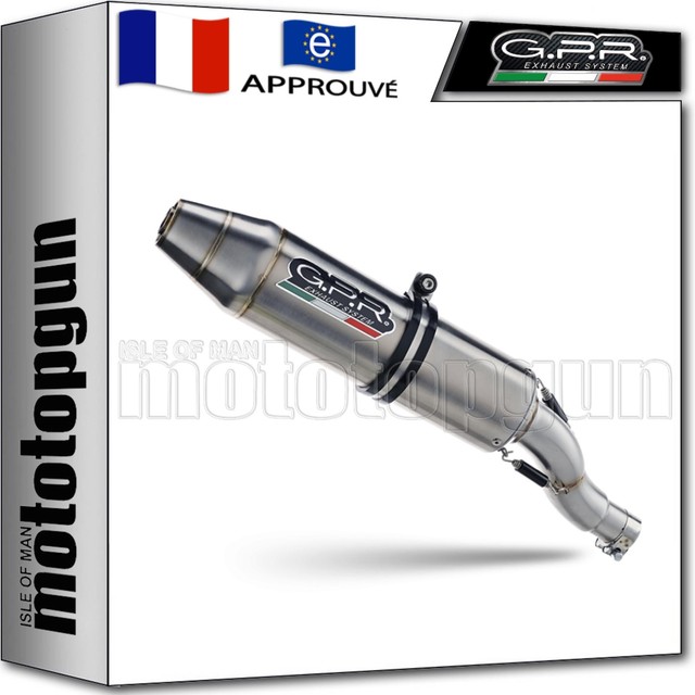 ligne complete approuve open acier gpr pour kymco maxxer 300 2006 06 2007 07