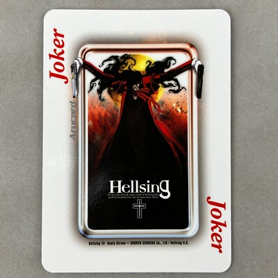 2003 Pioneer Hellsing Alucard Joker Promo Playing Anime Trading Card