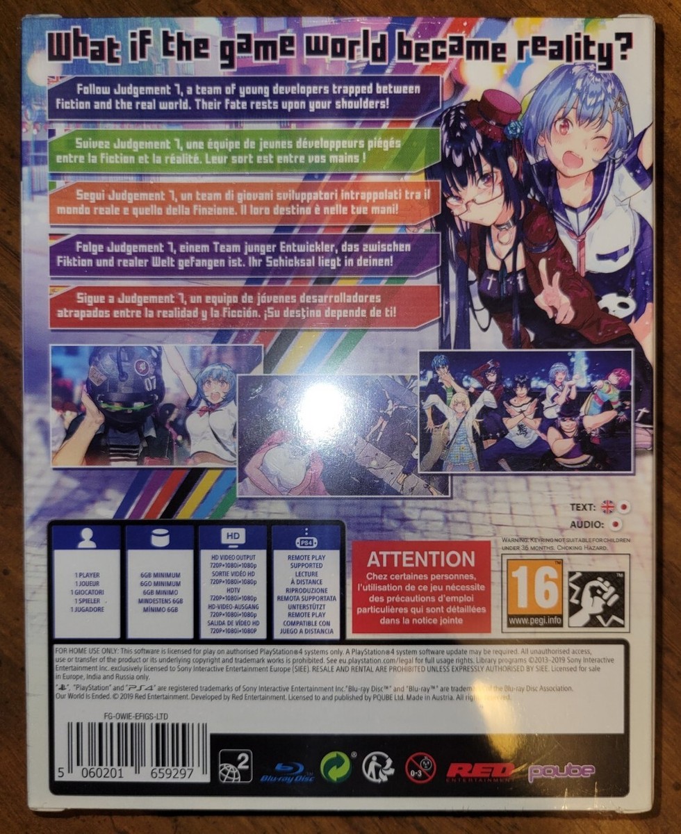 Nintendo Switch Our World is Ended - Day 1 Edition PS4 Amazon.com: Our World is Ended Day 1 Edition : Ui