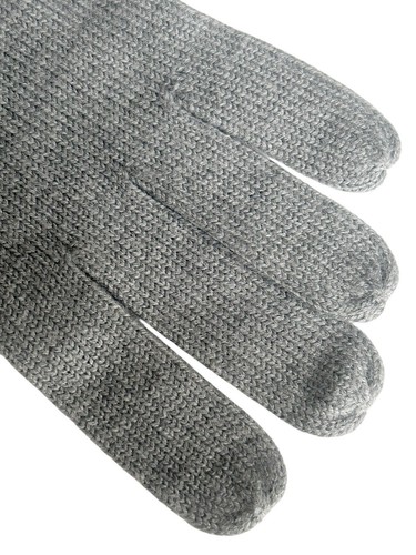 Guantes Polo Ralph Lauren Lana Acanalado Puño Bordado Poni Gris Genuino Talla Única - Imagen 6 de 10