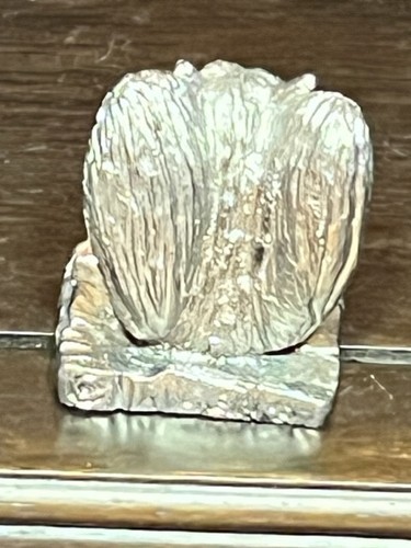 1997 Michael Ricker Miniature Pewter Gargoyle Figure 1 3/8” Tall By 1 1/8” Wide - Picture 3 of 4