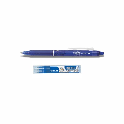 Frixion Clicker 0.7 blau + 3 Ersatzminen blau