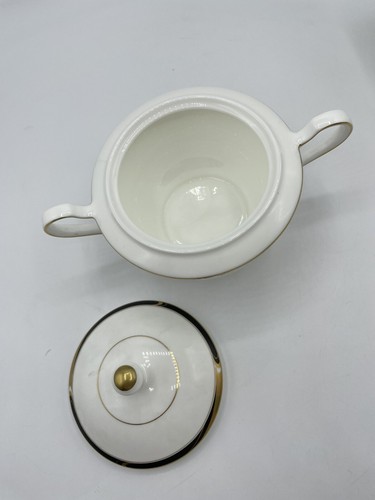 Mikasa Academy CAH05 Sugar Bowl with Lid & Creamer Set Bs281 - Picture 8 of 18
