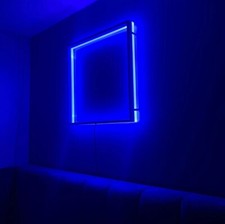 Noxu Design Modern Geometric Wall Light, Adjustable Lights-Warm White 50x50cm