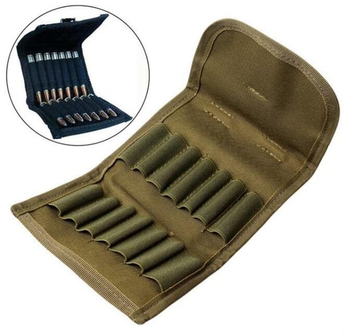 Ammo Carrier Bag 14 Shotgun Bullet Holder Rifle Cartridge Foldable Pouch Hunting - Picture 5 of 23