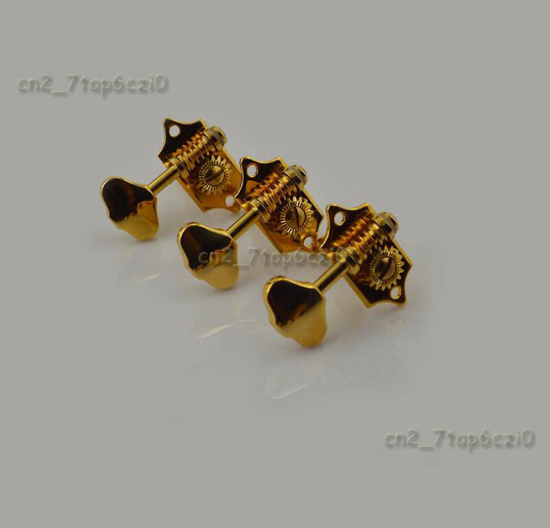 GOLD Acoustic Guitar open style Machine Head Tuning peg 3R3L