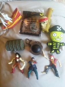 pirates of the caribbean mcdonalds toys