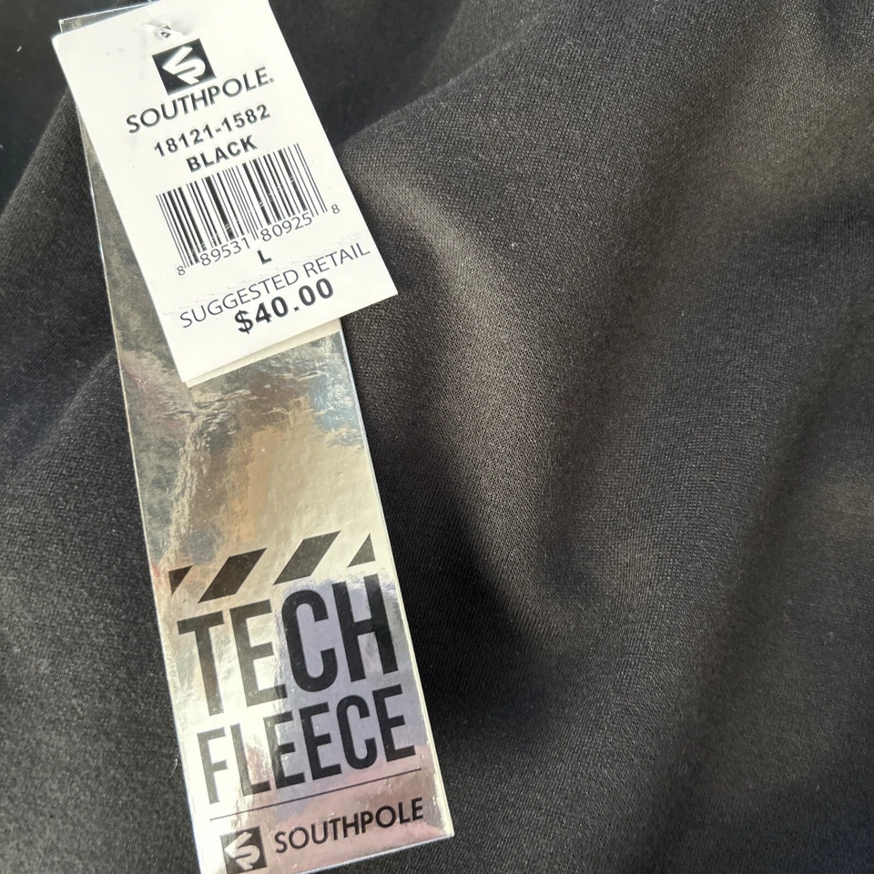 Pantalones Southpole para niños, negros, grandes Foto 3 de 4