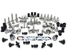 Kit bulloni carena moto schermo acciaio inox Honda NT700V Deauville 2008