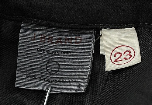J Brand Sz 23 x 2 Black Barely There Metallic Flake Cotton Spandex Shorts - Picture 5 of 5