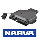 82048BL - NARVA 7 pin flat trailer socket with Anderson Plug