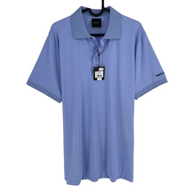 Peak Performance Herren Blau Vespar Poloshirt Regular Kurzarm Größe L