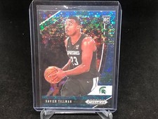 XAVIER TILLMAN 2020-21 PRIZM DRAFT PICKS FAST BREAK BLUE PRIZM RC #D 121/175
