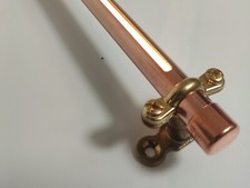 12V Continuous Beam LED Copper Light Fixture, Custom Length 12-40cm / 4-16inch.