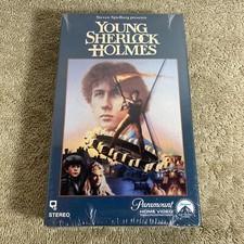 Young Sherlock Holmes BETAMAX Beta NOT VHS Tape Movie New Barcode on Spine 1986