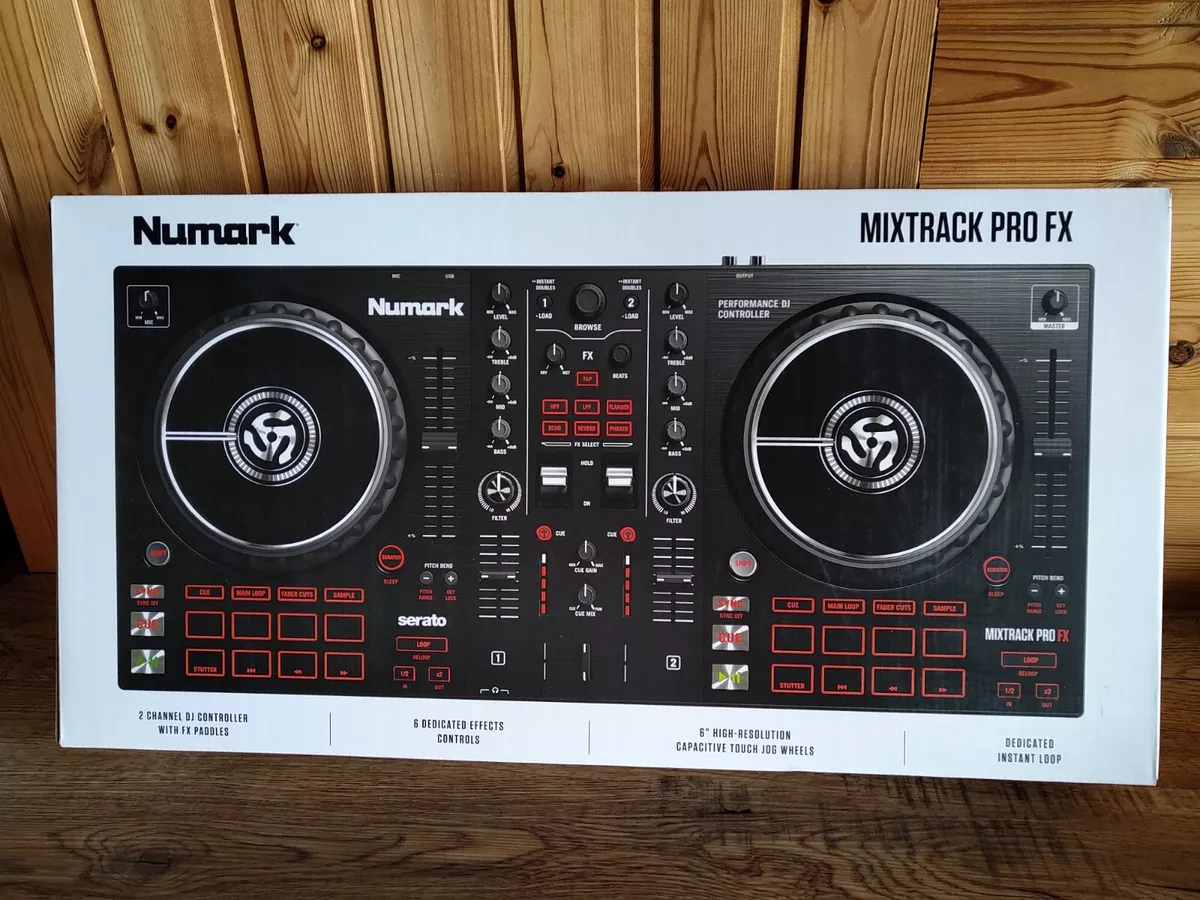 Numark Mixtrack Pro FX 2-deck DJ Controller With Effects Paddles
