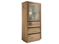Highboard Eicheschrank Wohnzimmerschrank Schrank Caldera IV Wildeiche Massiv