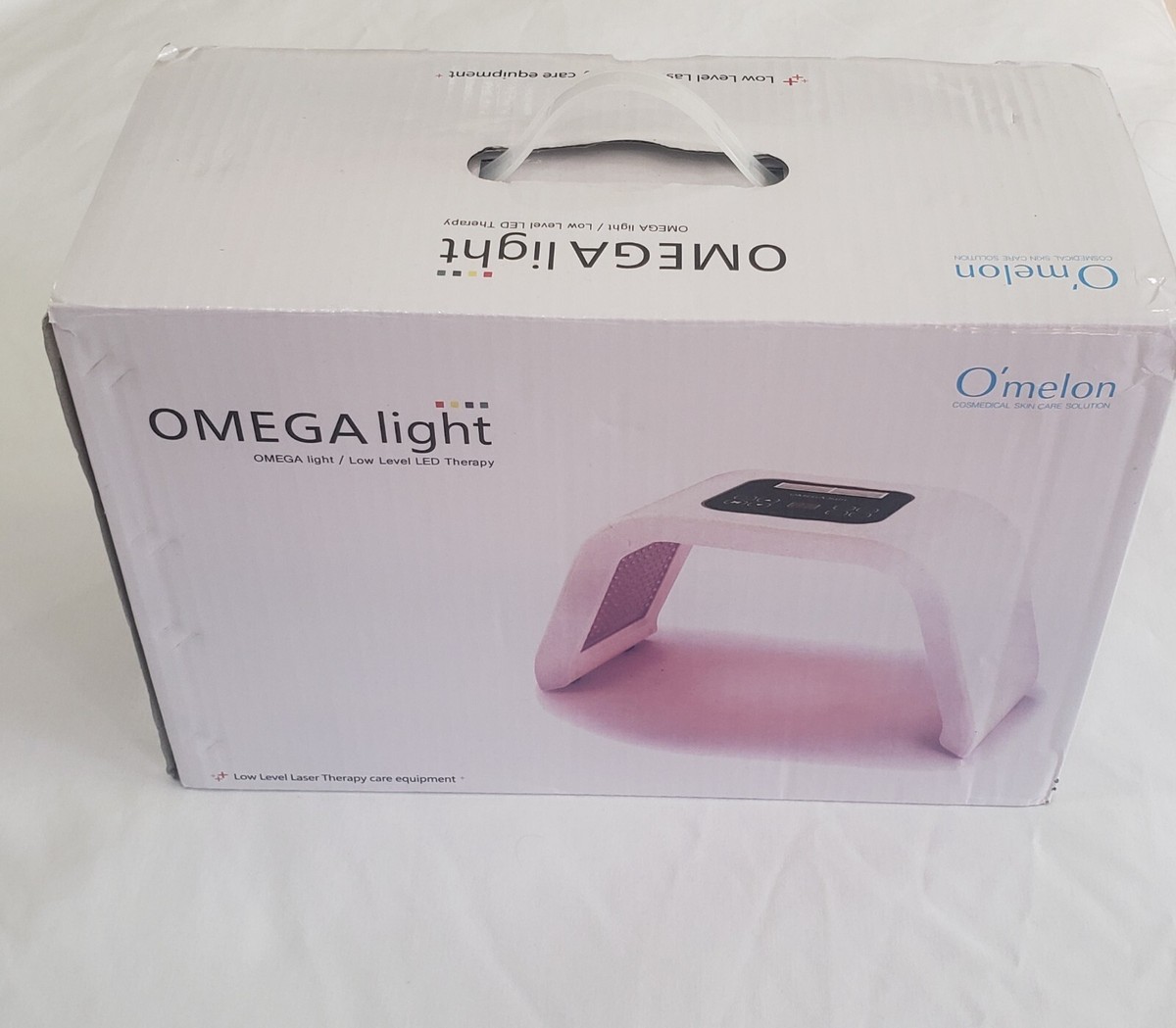 Light Therapy Skin Care OMEGA LED Device 7 Color Photon Open Box