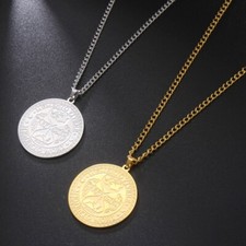 Halskette mit Memento Mori Vivere Carpe Diem Tempus Fugit Anhänger Philosophie