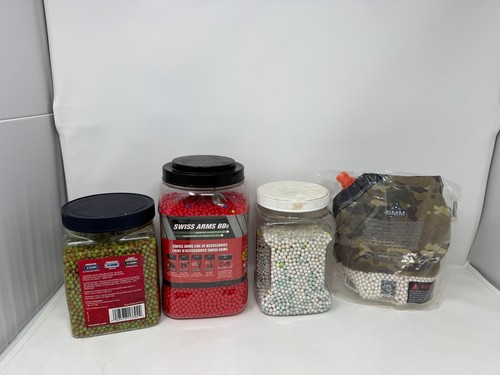 Airsoft BB's HUGE LOT Swiss Arms, Crosman Camo & More 6MM Airsoft BB's - 35,000+ - Picture 5 of 5