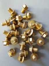 (25) pcs)Hex Bolts m10x1.25x12 Grade 8.8 (New) 8408-012