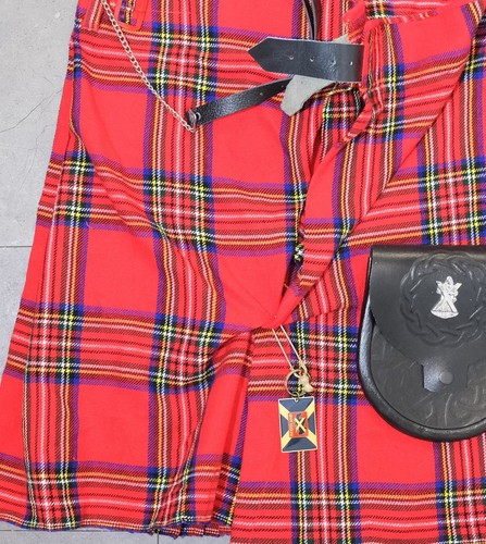 MC Deura Highlanders Officers Sporran Bag 36" Kilts Scottish Tartan Collectors - Bild 2 von 17