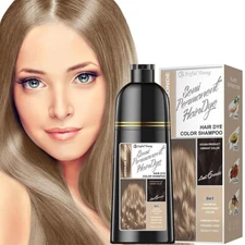 All Natural Instant Hair Dye Color Shampoo With Argan Oil, about 20 colors.