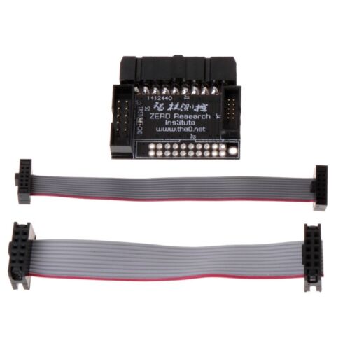 Board Adapter with Flat Ribbon Cable Suitable for 20P 2.54 mm JTAG to 10P 2.0mm - Bild 1 von 8