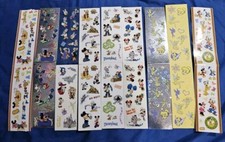 Disney Characters Sticker Strips