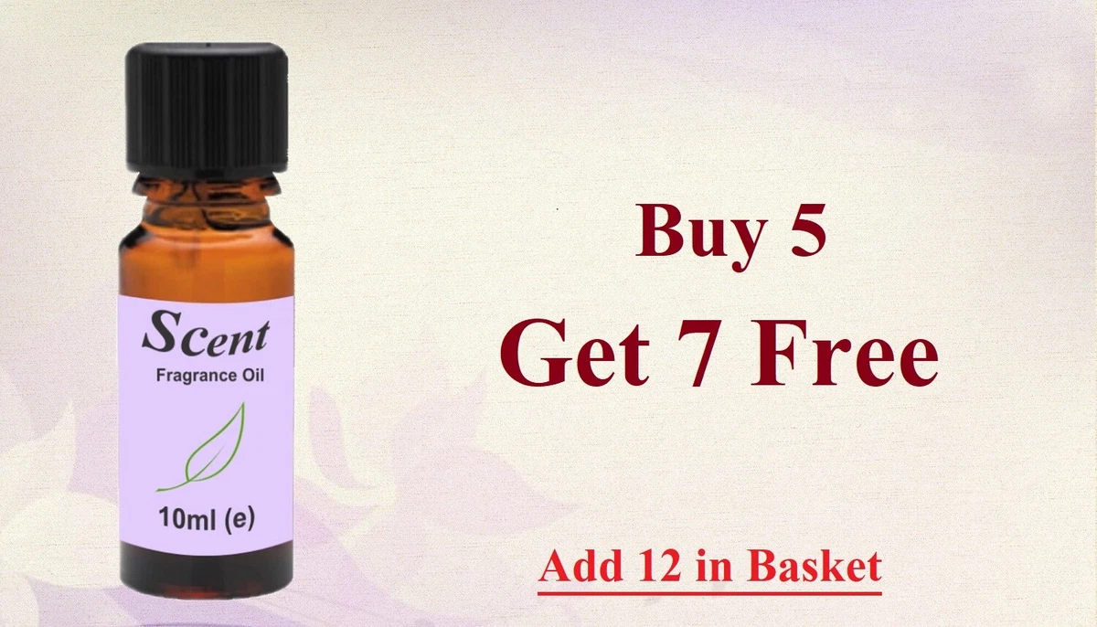 7 scented oils 10ml