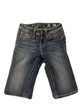Miss Me girl Bermudas Junior Size 14 Rhinestones