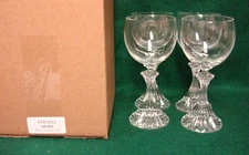 Mikasa THE RITZ Wine Glasses SET OF FOUR More Sets Here NEW IN BOX