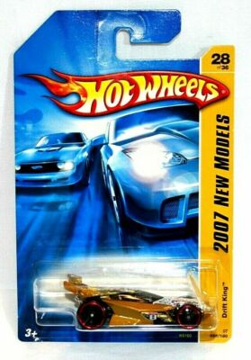 DRIFT KING 1/64 HOT WHEELS 2007 FIRST EDITIONS # 28/36 GOLD RARE